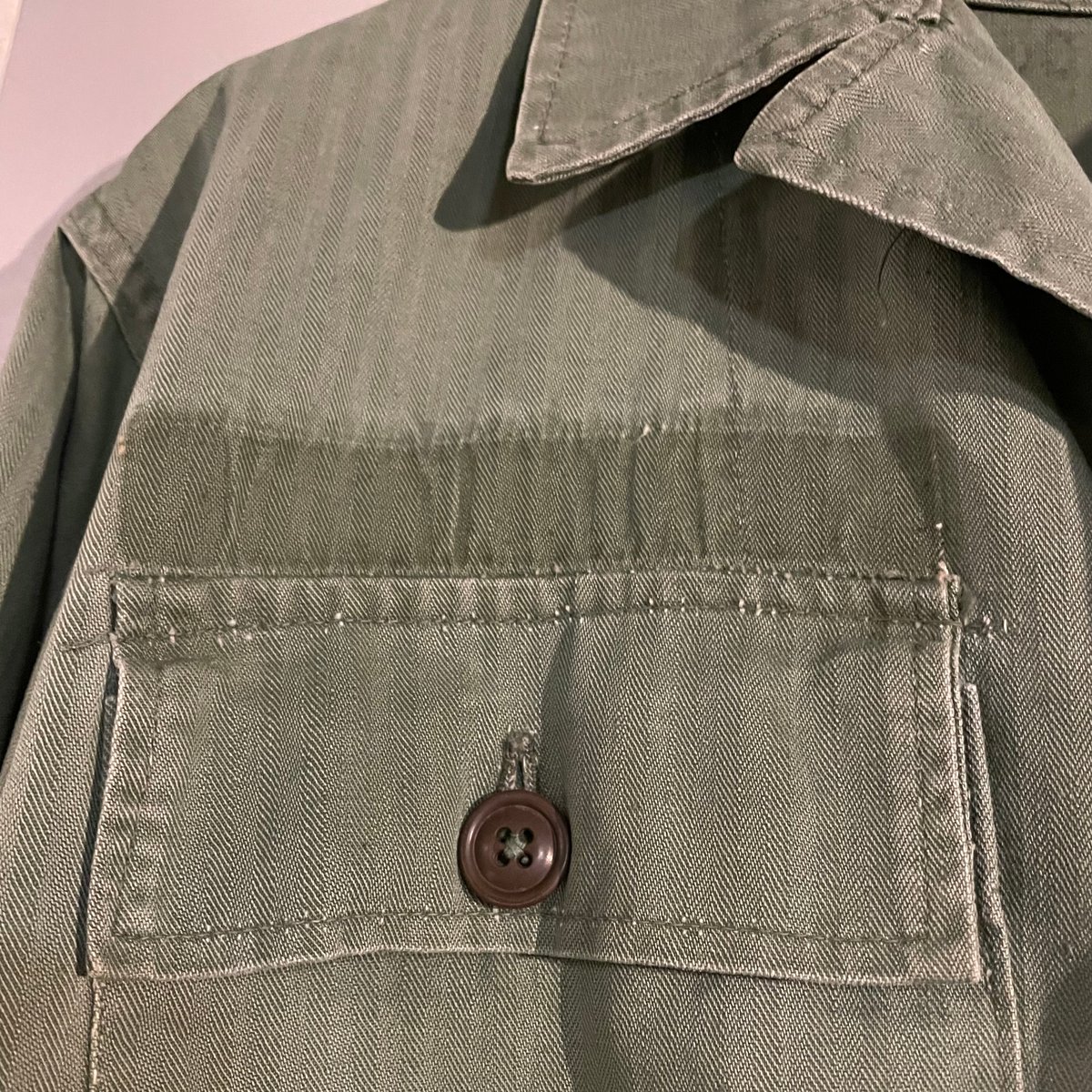 40s~ US ARMY M-47 HBT JACKET ヘリンボーンツイルジャケット AIR