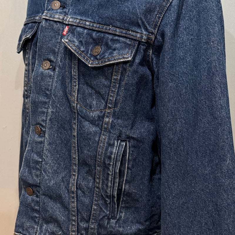 80s Levi's 71411-0816 デニムジャケット ネルライナー USA製 42 L