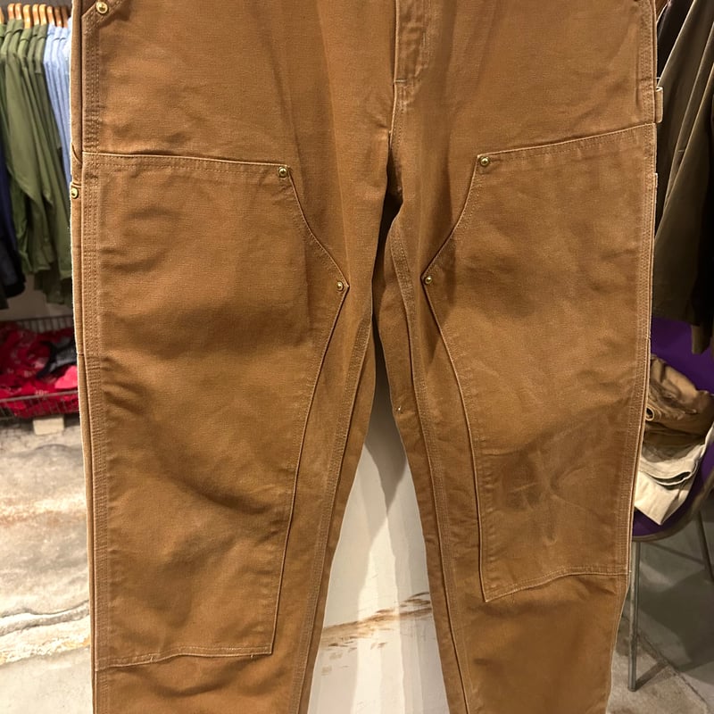 carhartt ダック地 ペインターパンツ ダブルニー カーハート ブラウン 