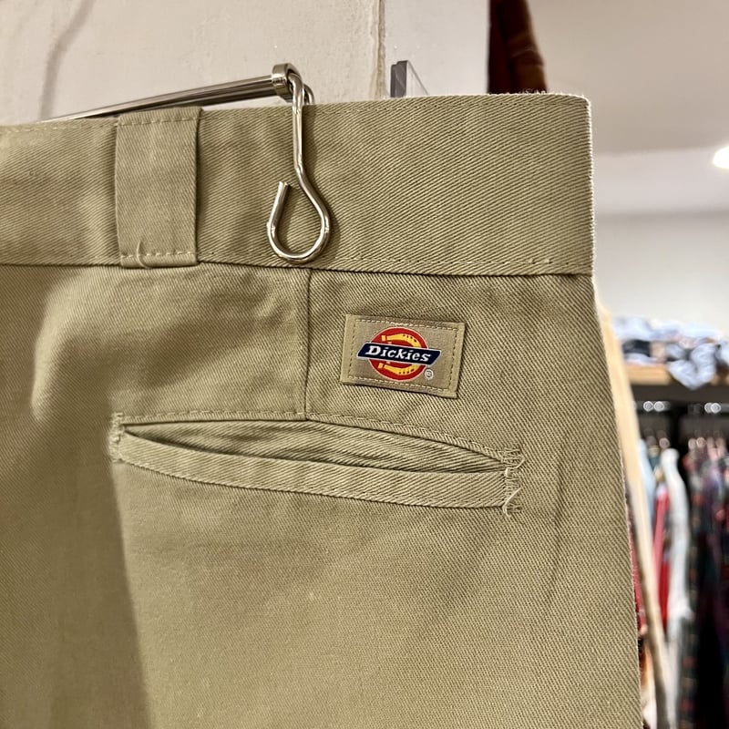 90s USA製 Dickies874 ベージュ チノパン ワークパンツ W36 Dickies874 ワークパンツ ディッキーズ ベージュ W36×L32 (S3269