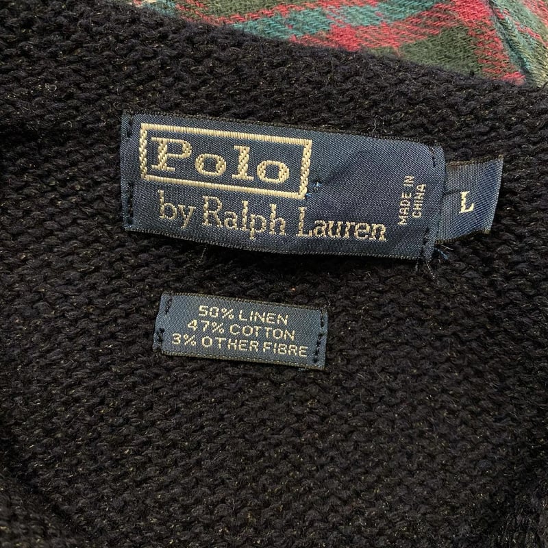 POLO RALPH LAUREN 星条旗柄コットンリネンニット ラルフ