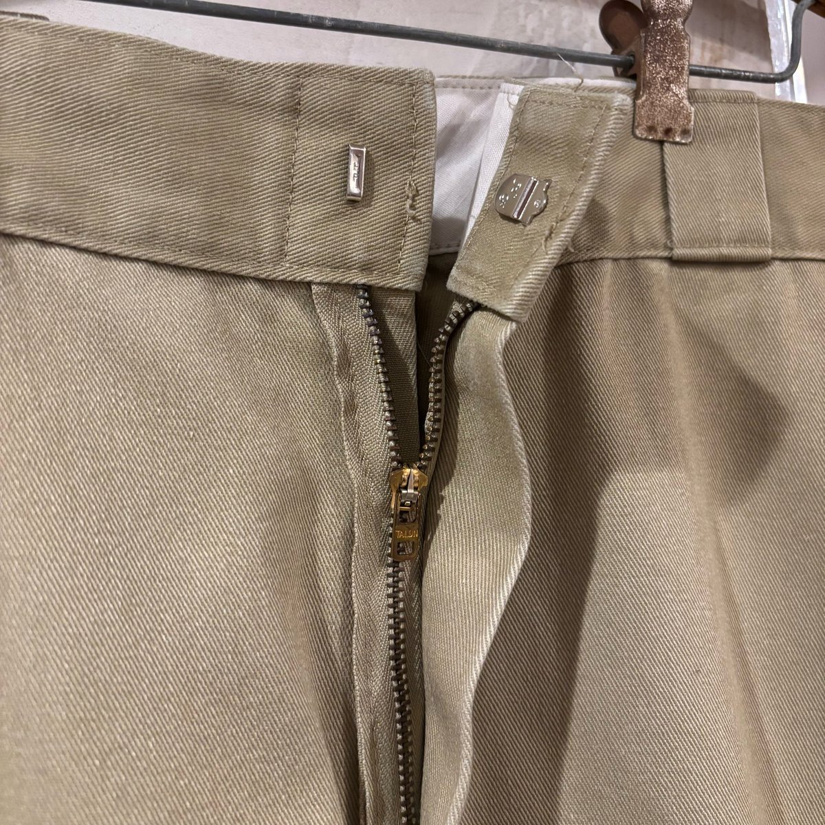 90s Dickies 874 ディッキーズ ワークパンツ USA製 ベージュ 90s Dickies 874 ワークパンツ ディッキーズ ベージュ 38×32 USA