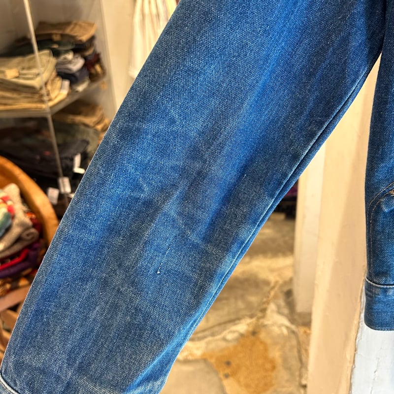 ラングラー 80s USA製 136MJ デニムジャケット 44 LONG 美品 80's Wrangler 136MJ デニムジャケット 