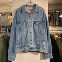 80s　Levi’s 70507 0214　デニムジャケット　USA製　Size L　4ポケ　リーバイス　(S4044)