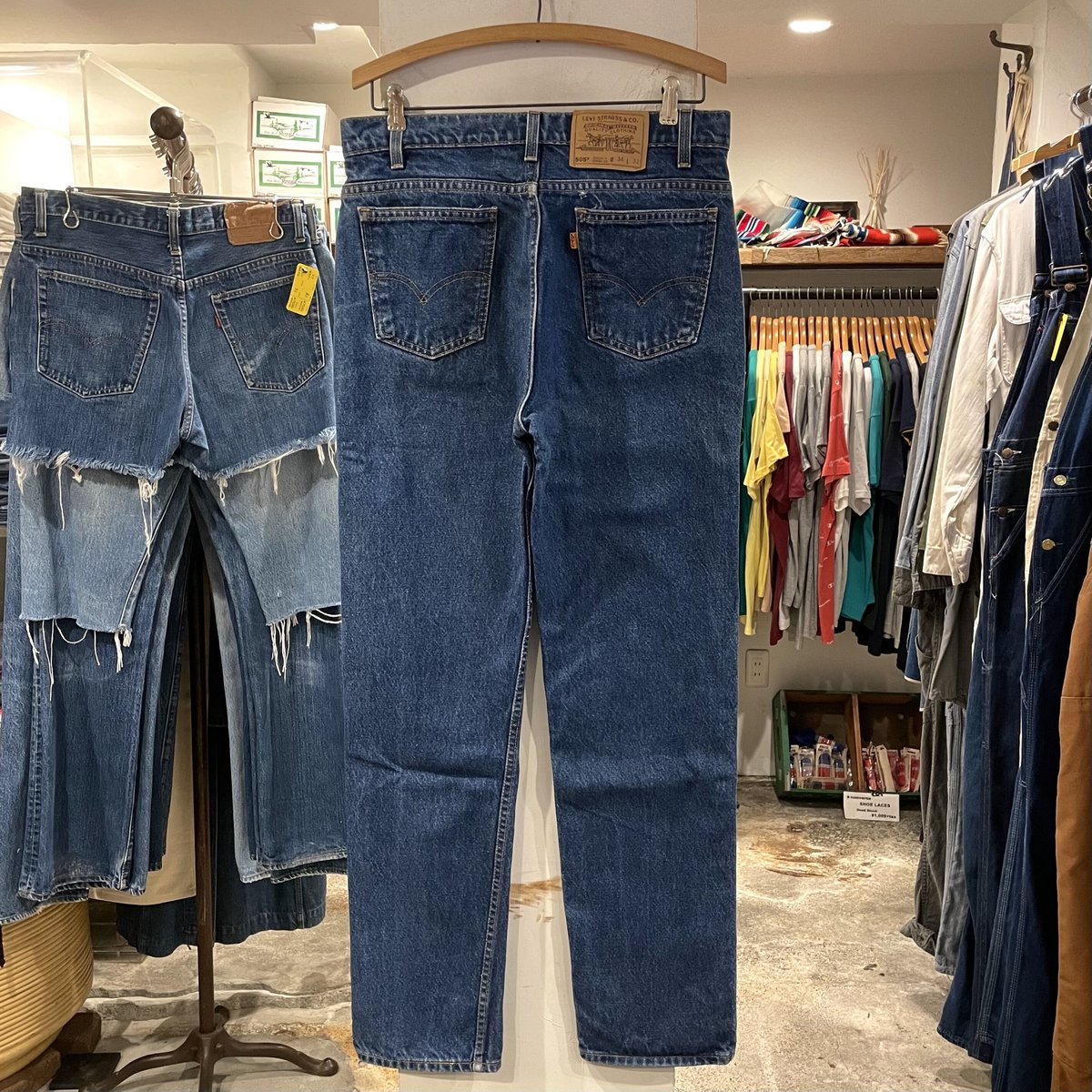 95年製 リーバイス LEVI’S 505 デニム ボタン裏885 オレンジタブ