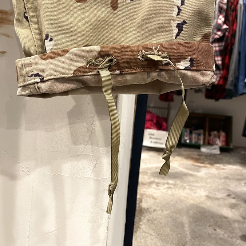 80s US ARMY BDU デザートカモ チョコチップカモ ミリタリーパンツ 80s US MILITARY 6C デザートカモ柄 BDUパンツ チョコチップ