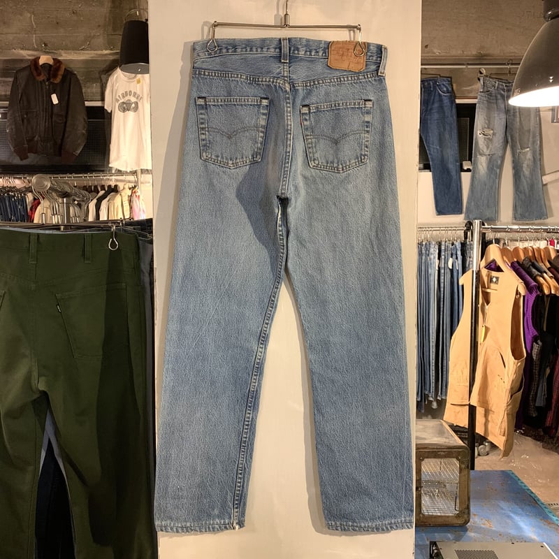 80s Levi's 501 リーバイス 黒カン 裾 チェーンステッチ USA製 80s Levi's 501 リーバイス 黒カン 裾 チェーンステッチ USA製