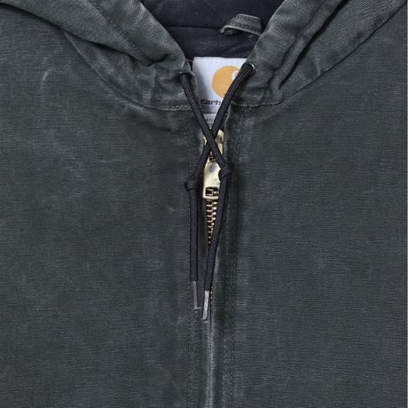 carhartt　アクティブジャケット　ＸＬ　モスグリーン　ダック地　ワークジャケット　カーハート　(Y0050)