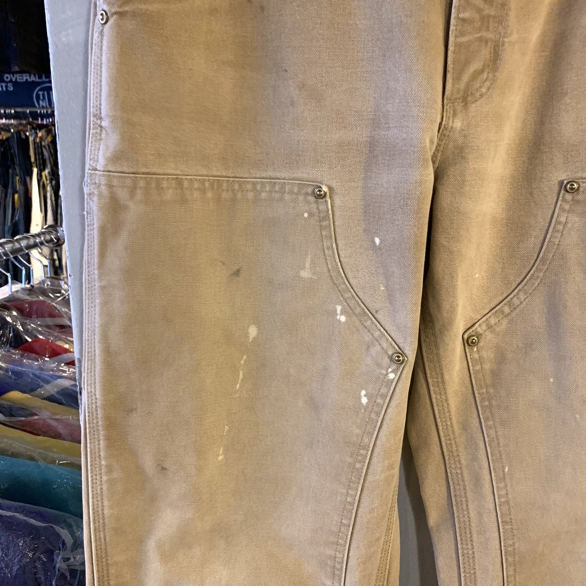 90s～ Carhartt ダック地 ペインターパンツ ダブルニー 雰囲気系 