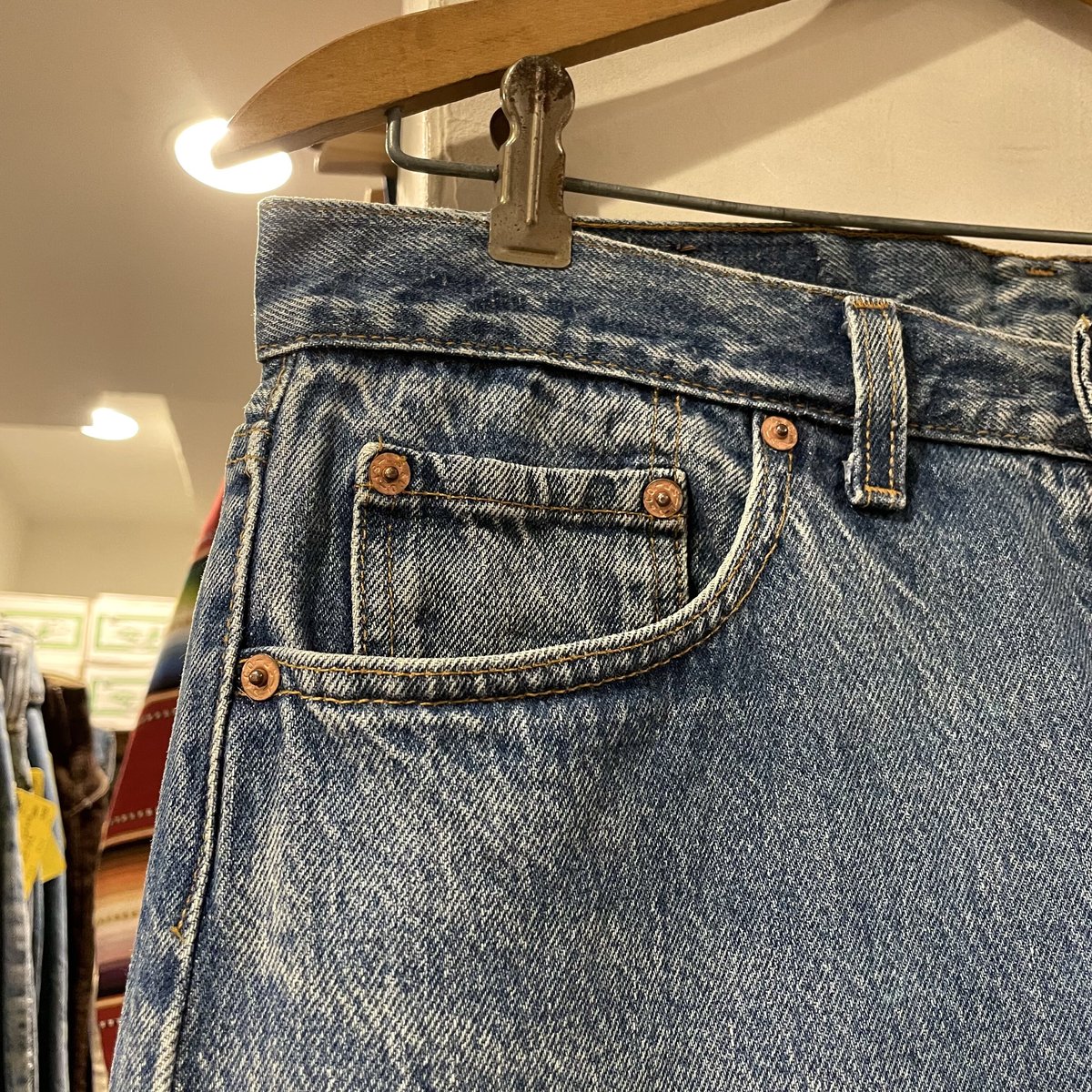 80s Levi's 501 リーバイス デニムパンツ ボタン裏501 ナイロンフット 