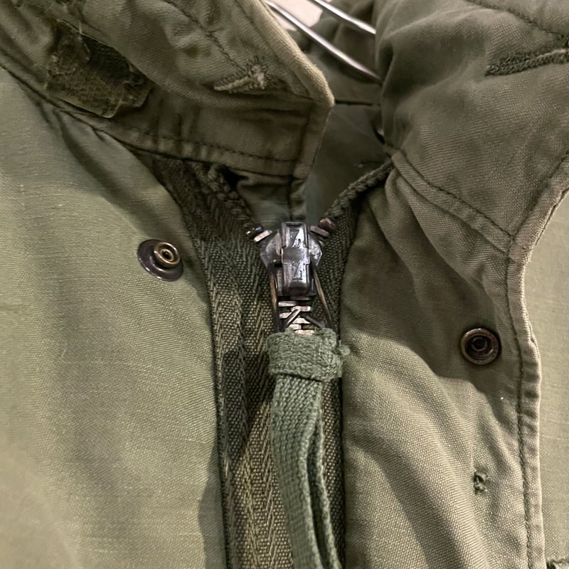 60s M-65 2nd field jacket USARMYアルミジップ 1960s US ARMY M65 Field Jacket / 2nd Edition / M-65 セカンド