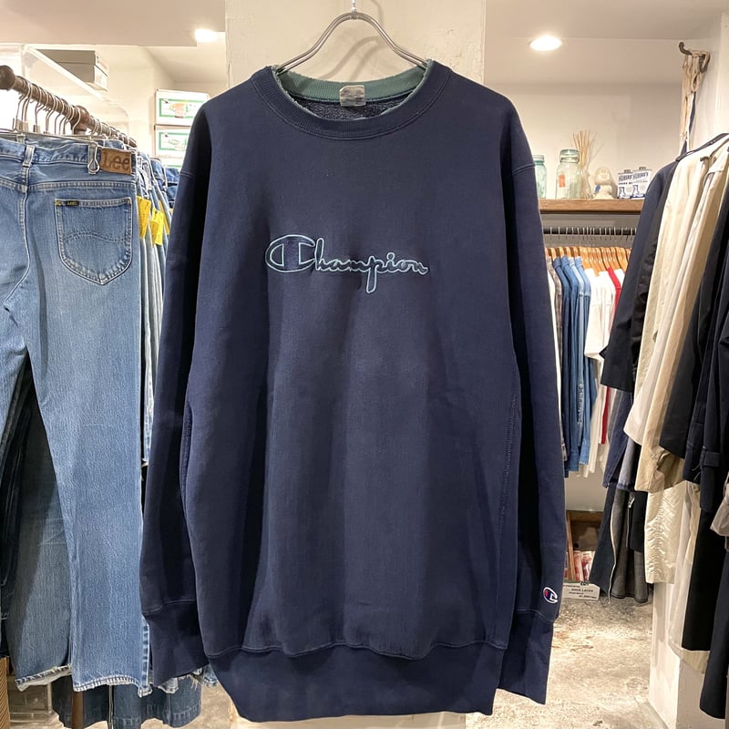 Champion reverse weave リバースウィーブ 二重襟 刺繍タグ USA Champion reverse weave リバースウィーブ 二重襟 刺繍タグ USA