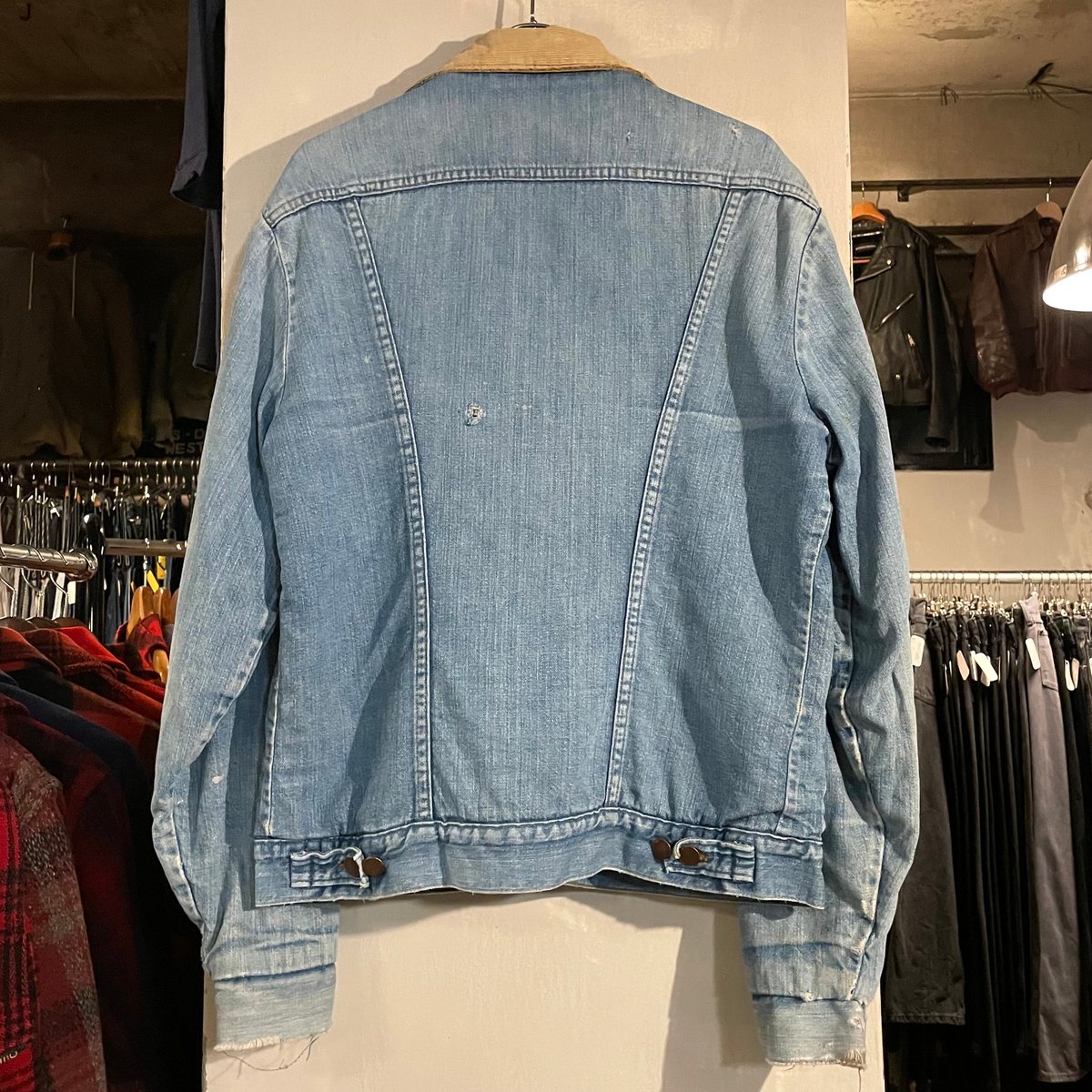 70s Wrangler 257MJL ボア デニムジャケット USA製 Size 42L 雰 70s Wrangler 257MJL ボア デニムジャケット USA製 Size 42L 雰