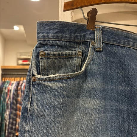 80s　Levi's 501 0115　リーバイス　40×32　デニムパンツ　USA製　ボタン裏552　BIG SIZE　(S5282)