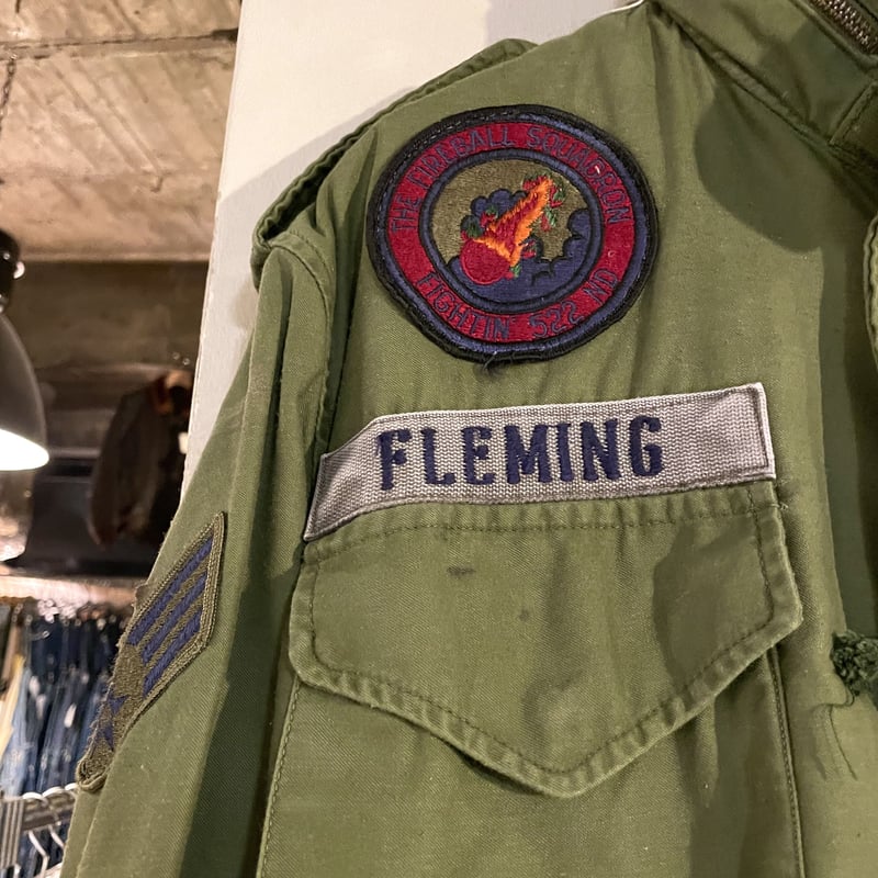 70sM 65フィールドジャケット グレーライナー usaf 仕様 MR 60's US ARMY M-65 フィールドジャケット 