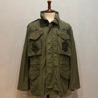60s　US AIR FORCE　M-65 Field Jacket　2nd Type　フィールドジャケット　S-S　1968年　アルミジップ　ミリタリージャケット　(S5148)