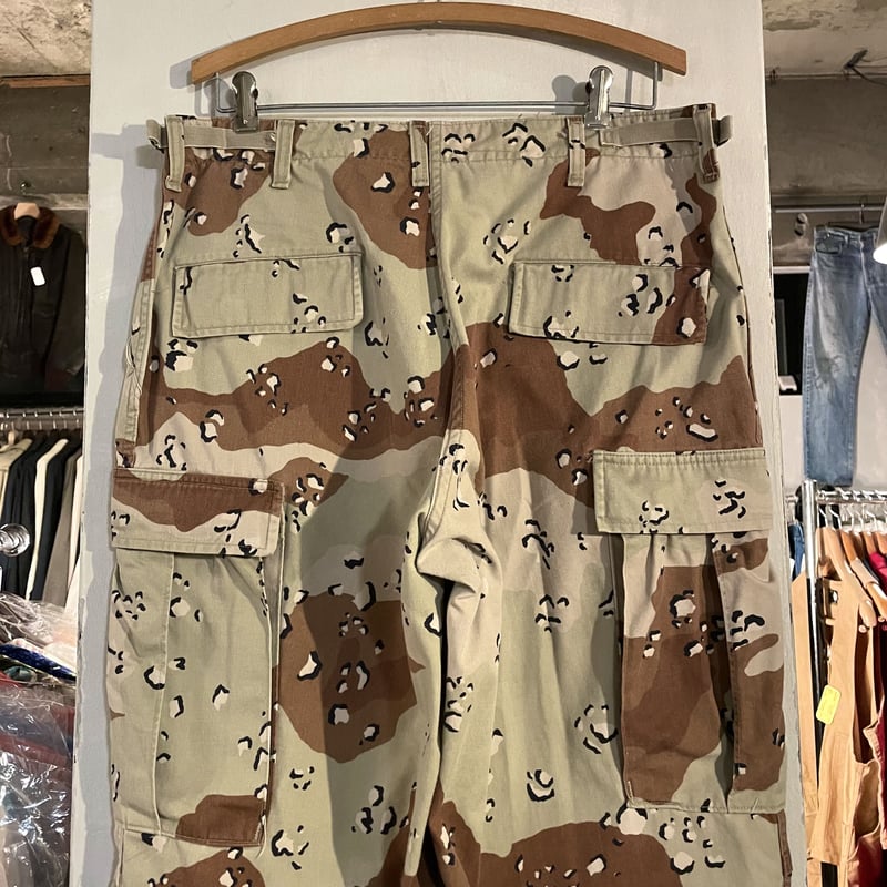 90s US ARMY カモフラ チョコチップカモ ミリタリー カーゴ 90s US ARMY カモフラ チョコチップカモ ミリタリー カーゴ