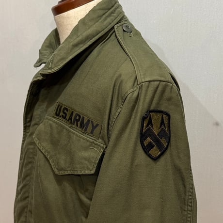 60s　US ARMY　M-65 Field Jacket　2nd Type　フィールドジャケット　XS-R　1968年　アルミジップ　ミリタリージャケット　(S5153)