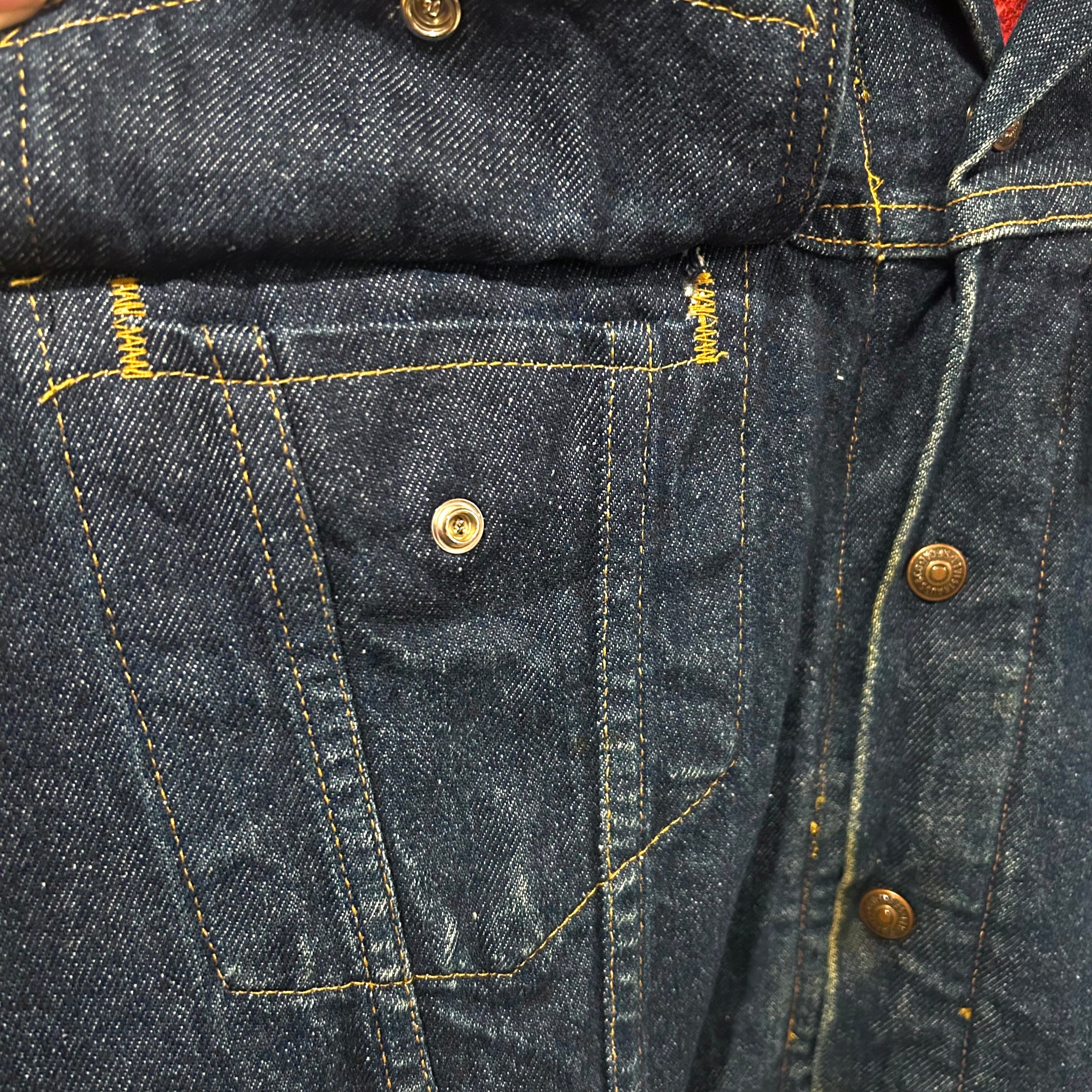 90s Levi's 70617 0291 デニムジャケット ブランケットライナー