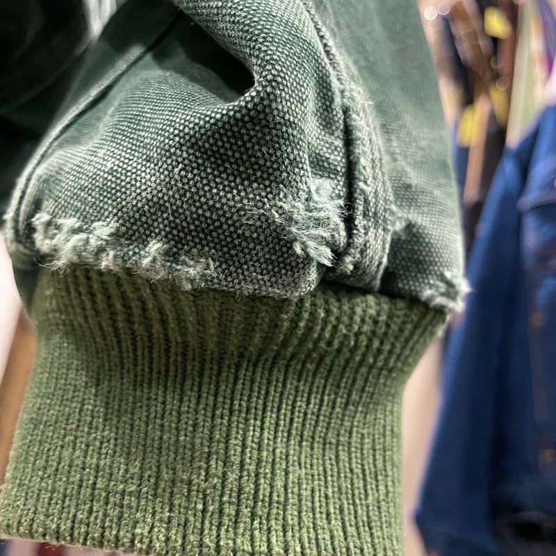 Carhartt サンタフェジャケット ダック地 グリーン ワークジャケット