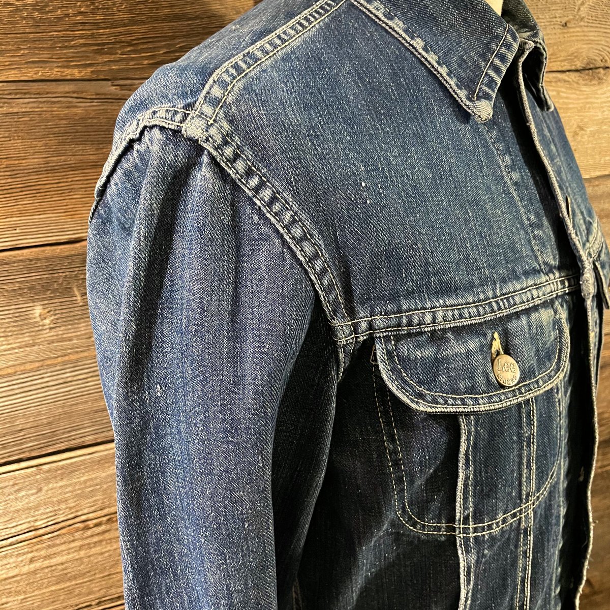 Lee 101-J 50s 赤タグ デニムジャケット 猫目ボタン ユニオン 