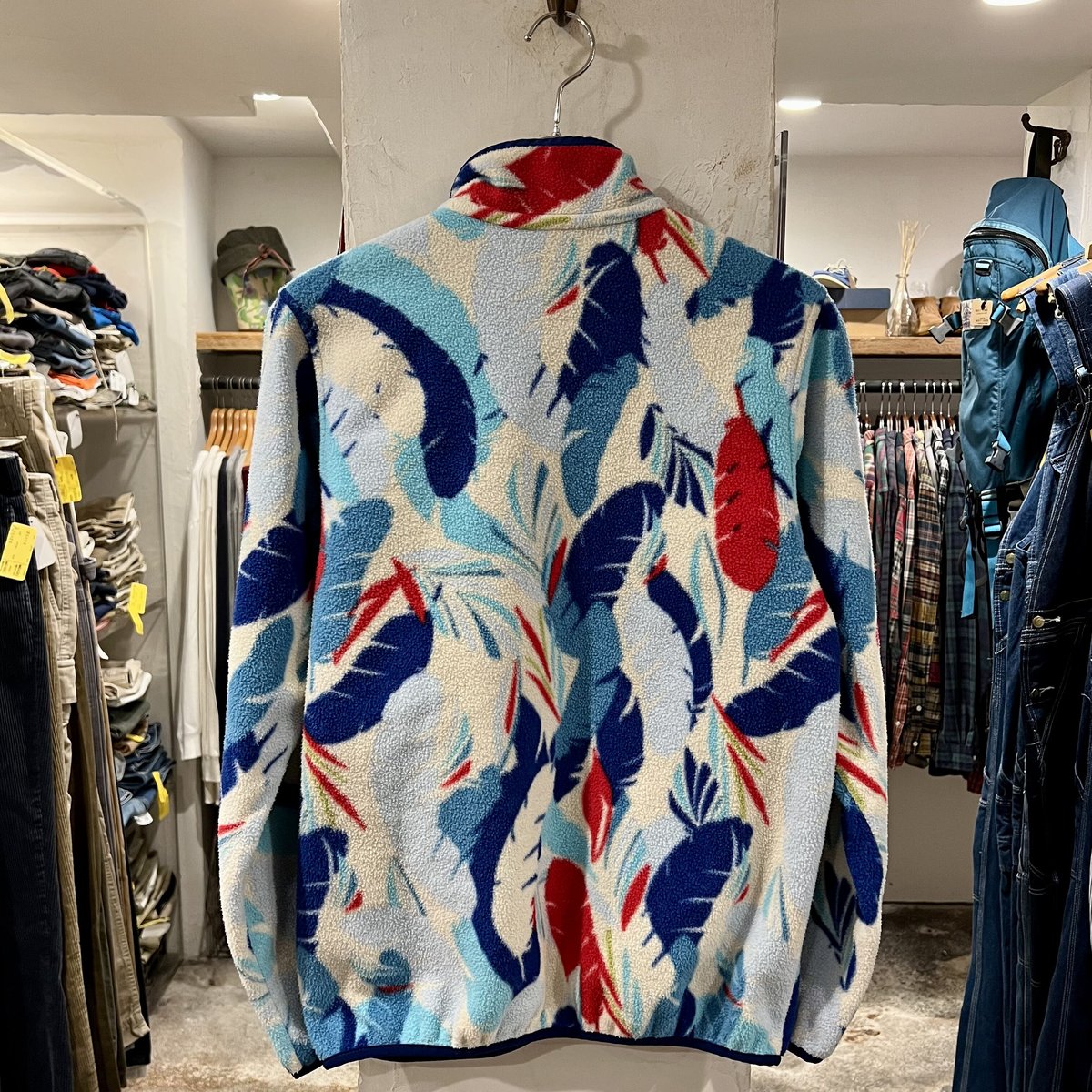 Patagonia シンチラスナップT パタゴニア 総柄 フリース Patagonia シンチラスナップT パタゴニア 総柄 フリース