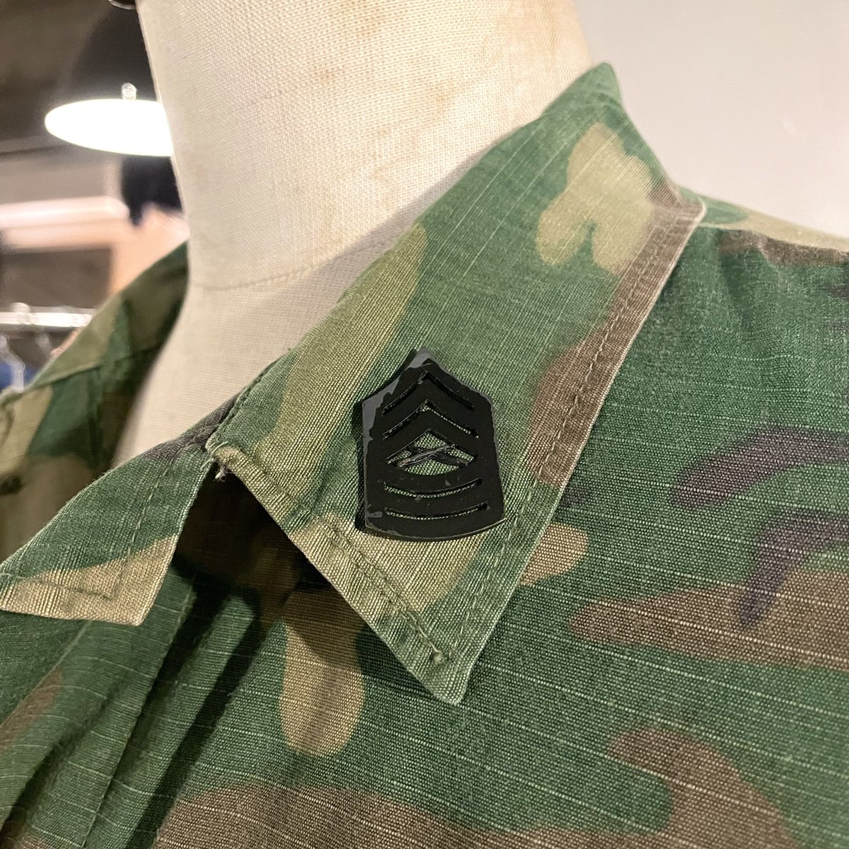 60s USMC Jungle Fatigue Jacket ブラウンリーフ ファティーグ
