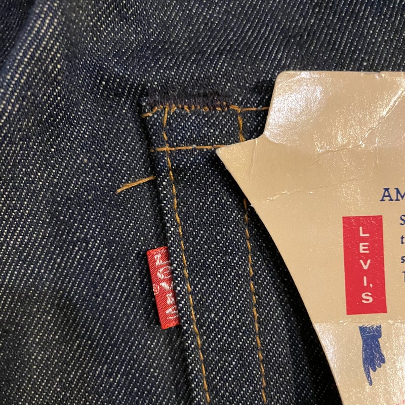 vintage80s Levis 505 デッドストック 黒カンvintage シングルW28