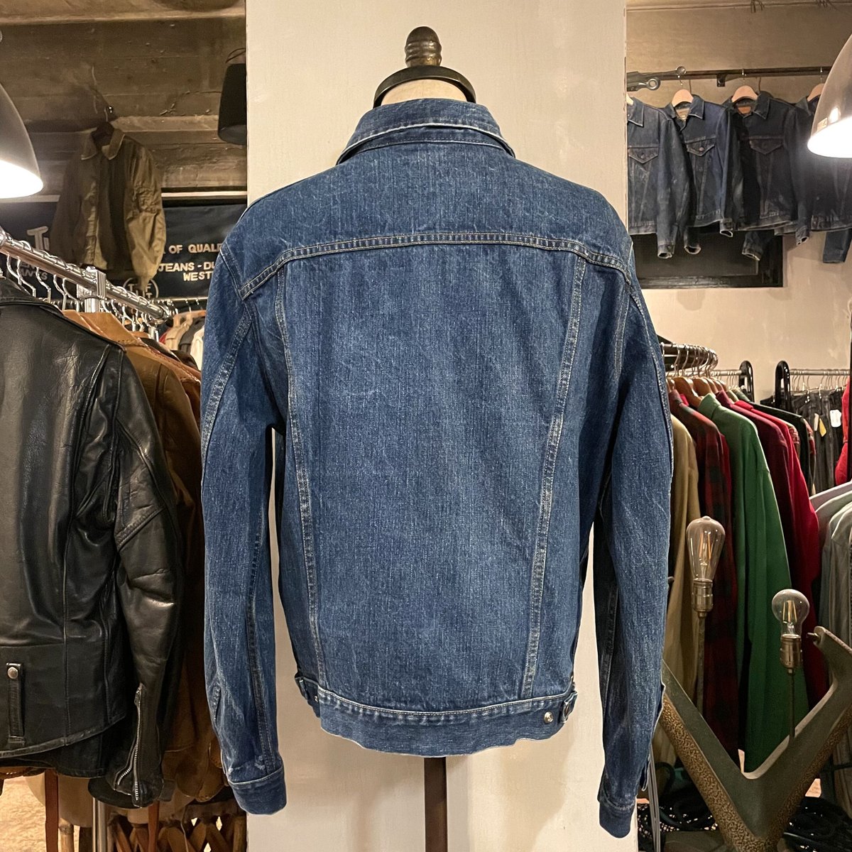 70s GWG KINGS Vintage Denim Jacket インディゴ染 デニムジャ...