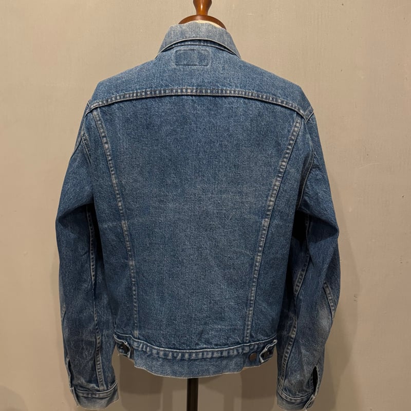 希少◎Levi's 71205-0217 70s USA製 均等V サイズ46L 70s〜 Levi's 71205-0217 デニムジャケット USA製 Size 44 ロン