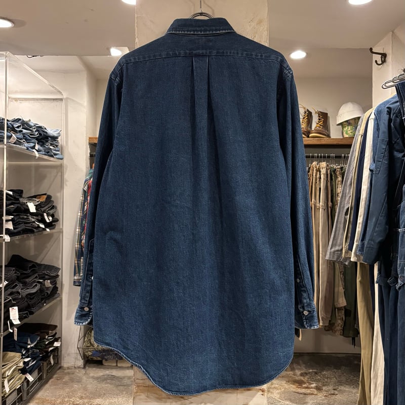90s POLO COUNTRY RALPH LAUREN Denim BDシャツ Size