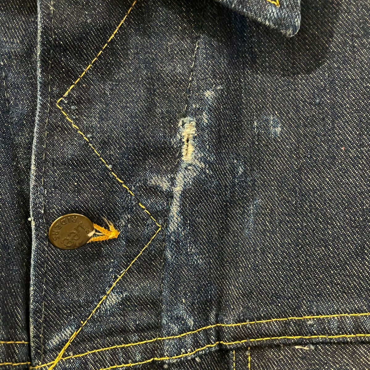 Lee 101-J 60s UNION MADE デニムジャケット ピスネームR表記 Lee 101-J 60s UNION MADE デニムジャケット ピスネームR表記