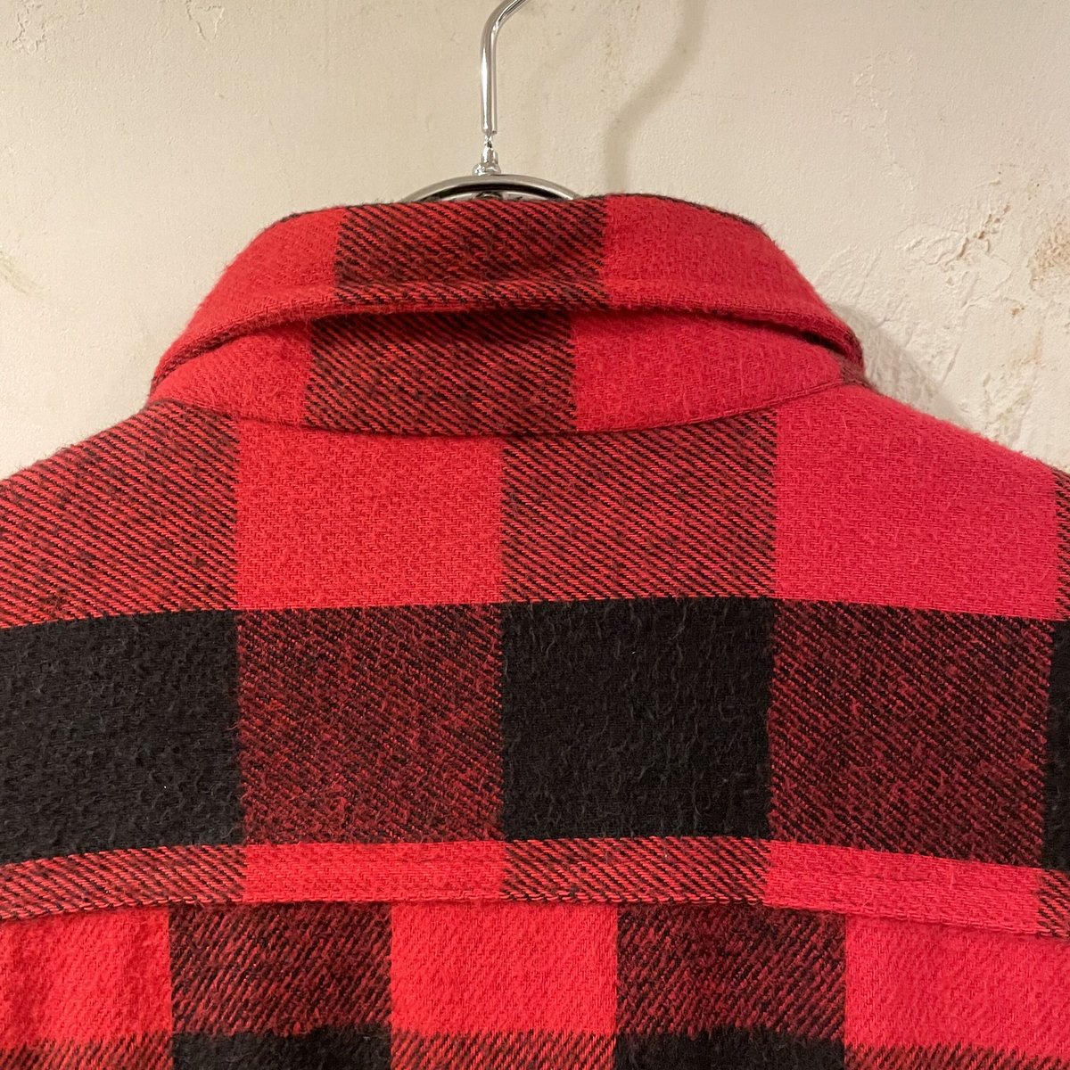 80s FIVE BROTHER ネルシャツ バッファローチェック USA製 80年代 (S1