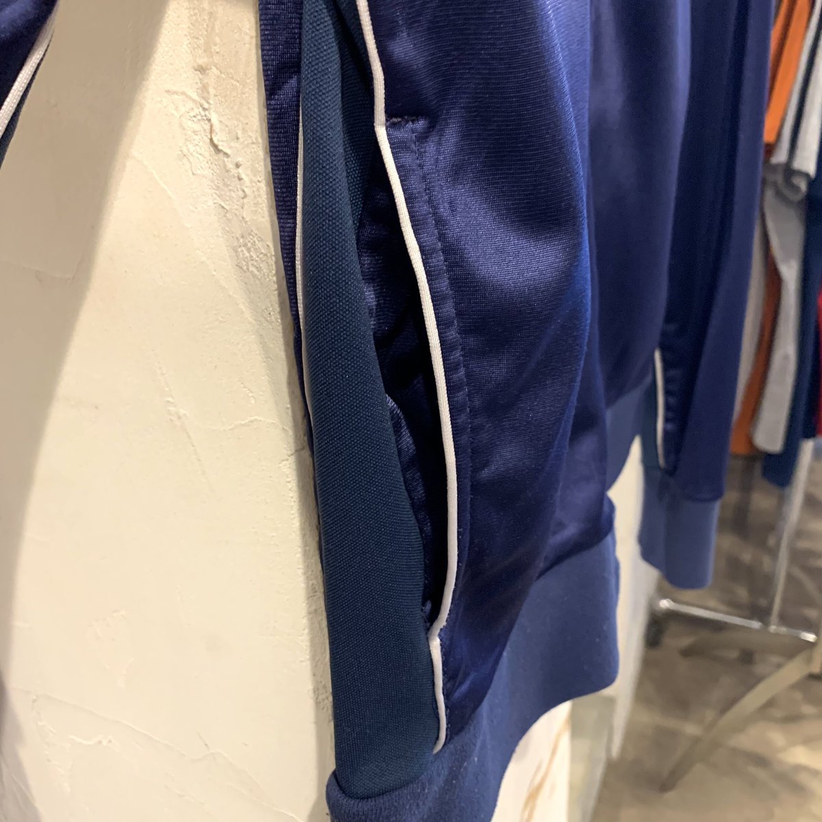 80s NIKE トラックジャケット ジャージ フルジップ 紺タグ USA製 80s NIKE トラックジャケット ジャージ フルジップ 紺タグ USA製