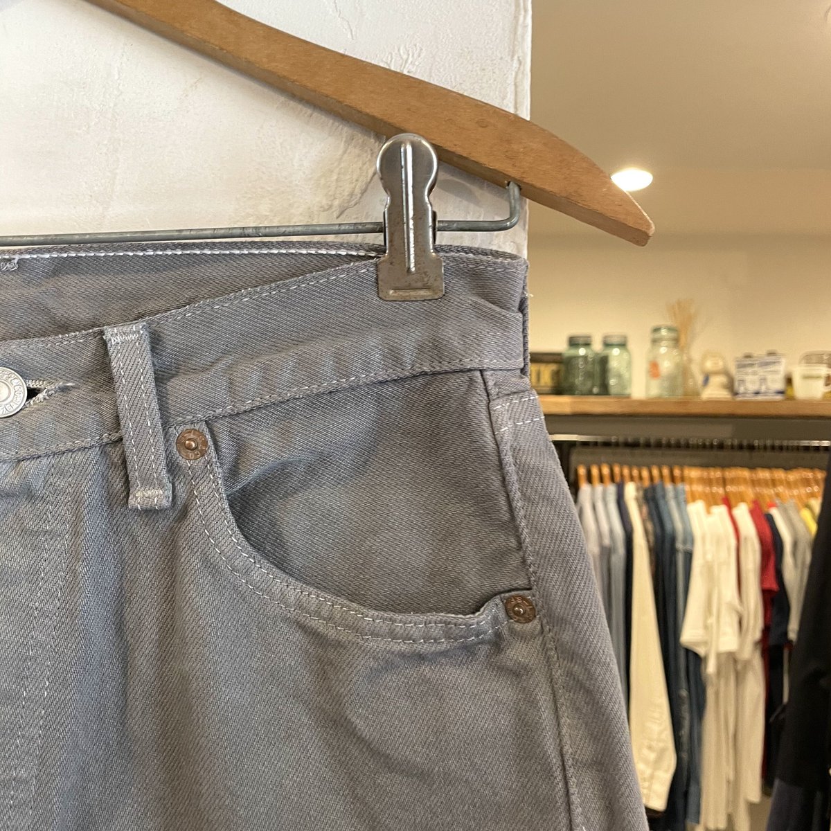 Levi's 501 リーバイス 90年代 リーバイス 501 後染めグレー FOR WOME