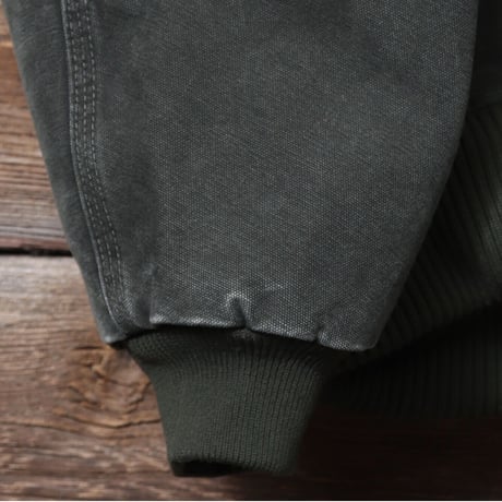 carhartt　アクティブジャケット　ＸＬ　モスグリーン　ダック地　ワークジャケット　カーハート　(Y0050)