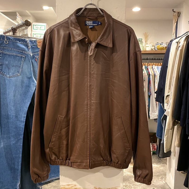 POLO by Ralph Lauren レザースウィングトップ チンストラップ POLO by Ralph Lauren レザースウィングトップ チンストラップ