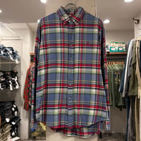 RALPH LAUREN　L/S ネルシャツ　Size L　ラルフローレン　コットンシャツ　(S5066)