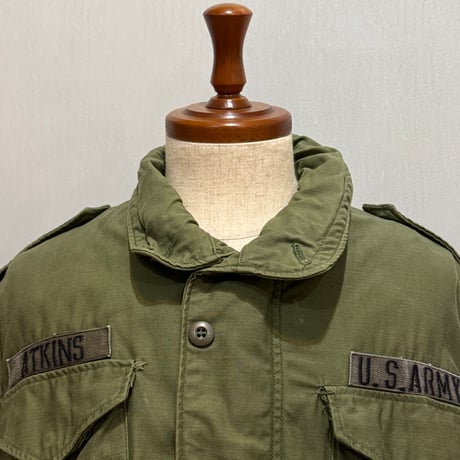 70s　US ARMY　M-65 Field Jacket　3rd Type　フィールドジャケット　M-R　1973年　ミリタリージャケット　(S5156)