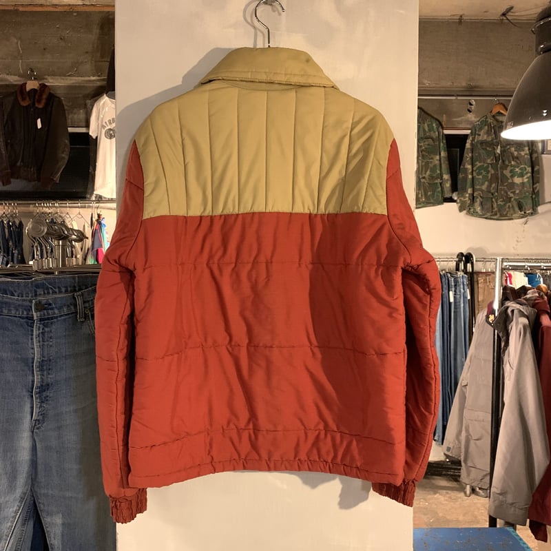 70s Wrangler 切り替えナイロン ダウンジャケット USA製 (S1819