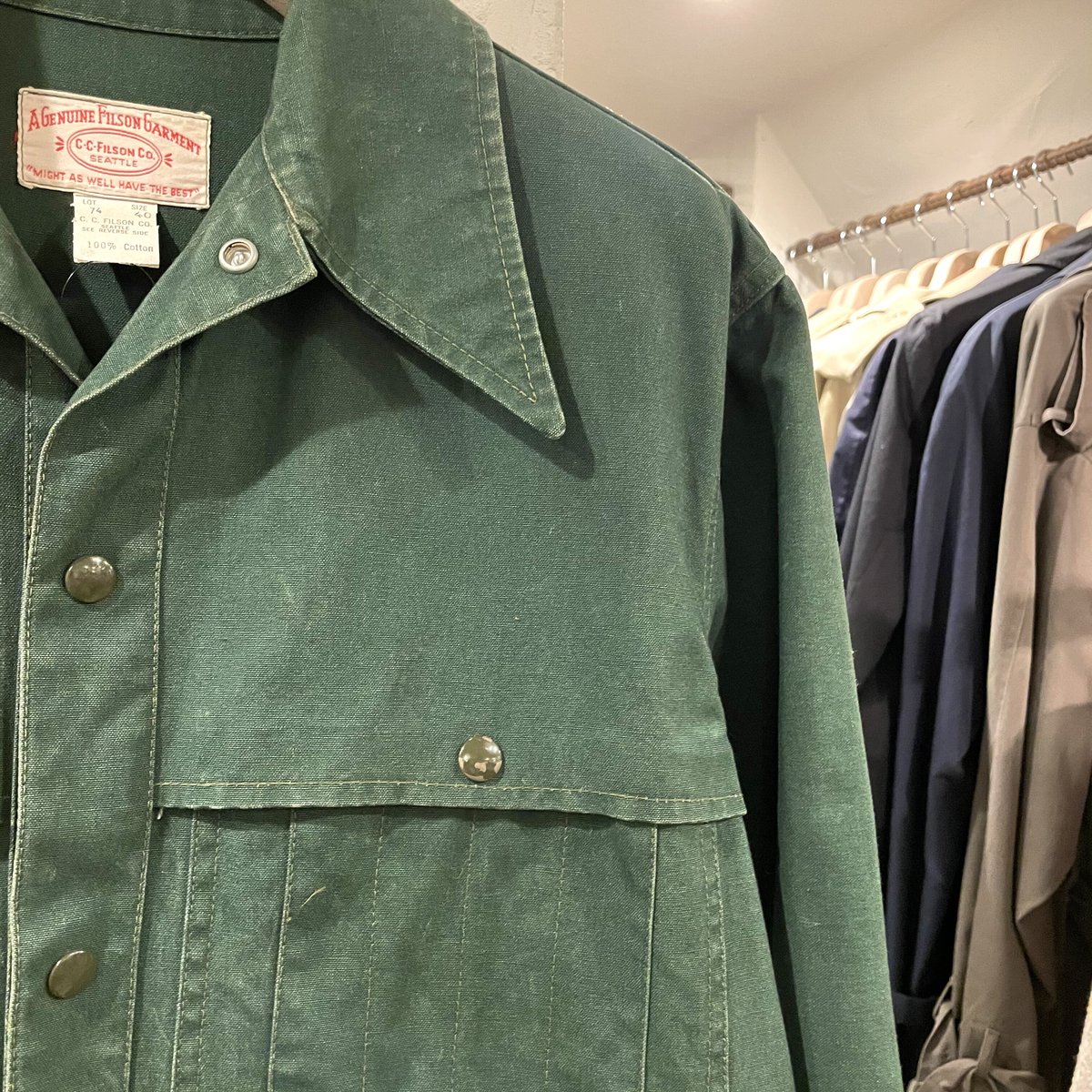 FILSON GARMENT 60-70s Old Cruiser Jacket USA製 ク