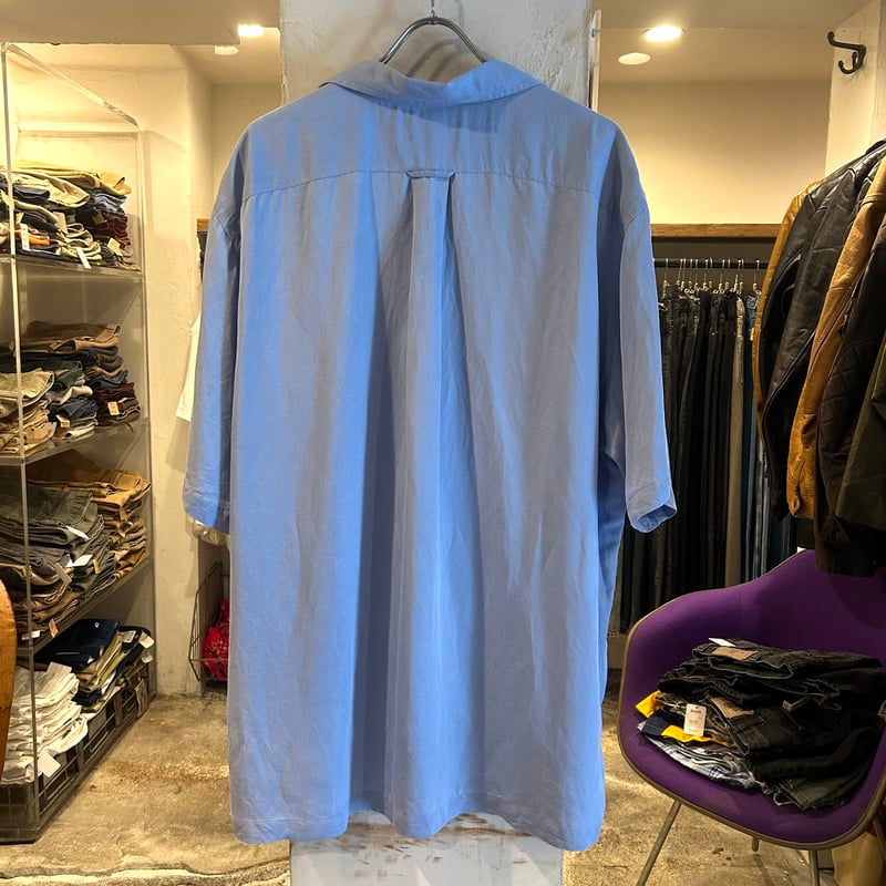 90s Polo by Ralph Lauren CALDWELL S/Sオープンカラーシャツ 90s Polo by Ralph Lauren CALDWELL S/Sオープンカラーシャツ