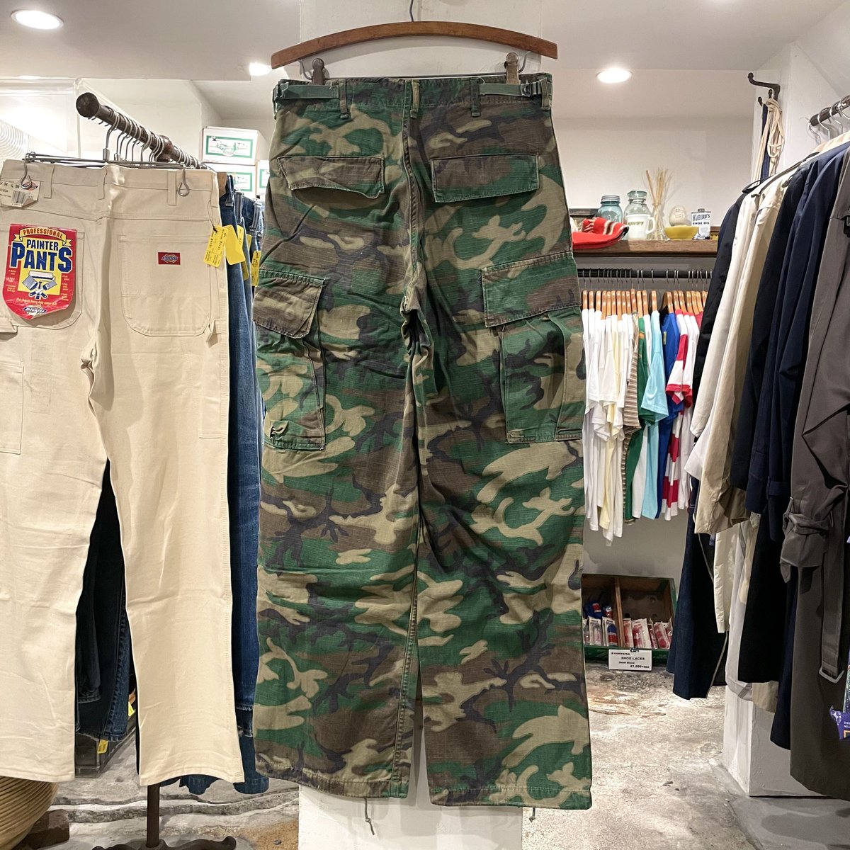 US ARMY ジャングルファティーグパンツ ブラウンリーフ リップストップ