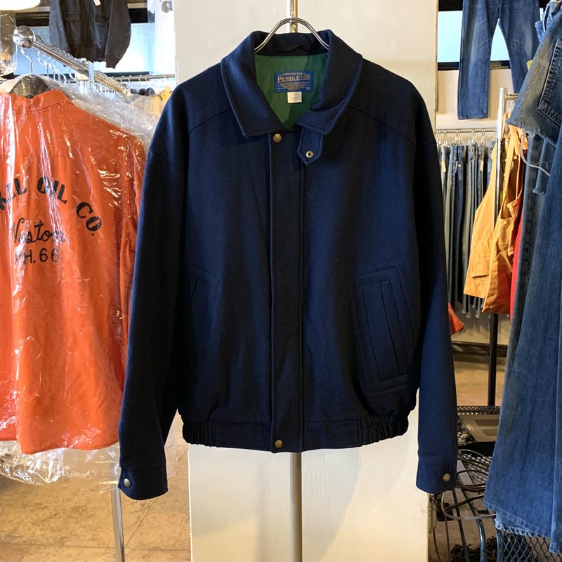 PENDLETON ウールジャケット ネイビー USA製 ペンドルトン PENDLETON ウールジャケット ネイビー USA製 ペンドルトン