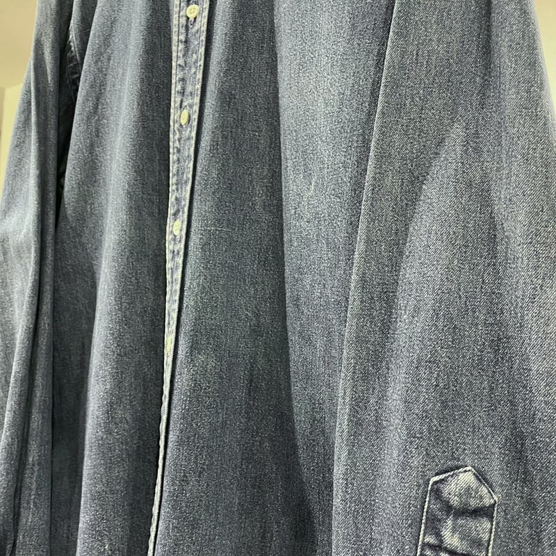 【Vintage】 Polo country ポロカン ポロカントリー USA 80-90's USA製 POLO COUNTRY Ralph Lauren Blanket Lined Denim