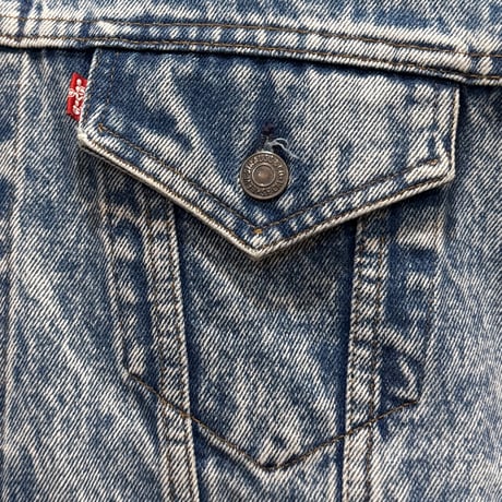 80s　Levi’s 70507-0219　デニムジャケット　USA製　Size S　リーバイス　(S5300)