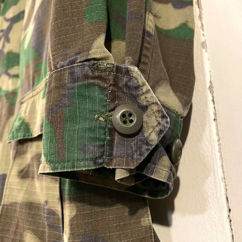 70s USMC LC-1 リーフカモ BDUジャケット RDFパターン迷彩 DPSC