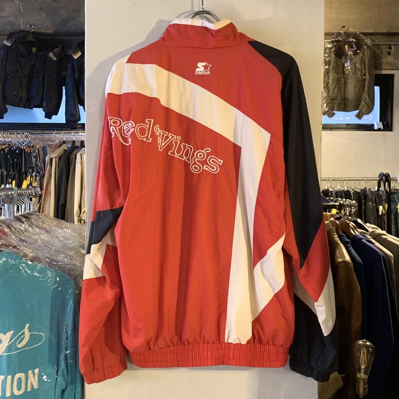 starter ナイロンジャケット　レッドスキンズ WASHINGTON REDSKINS LOGO 7 SIDELINE JACKET SZ M NFL VTG 80S