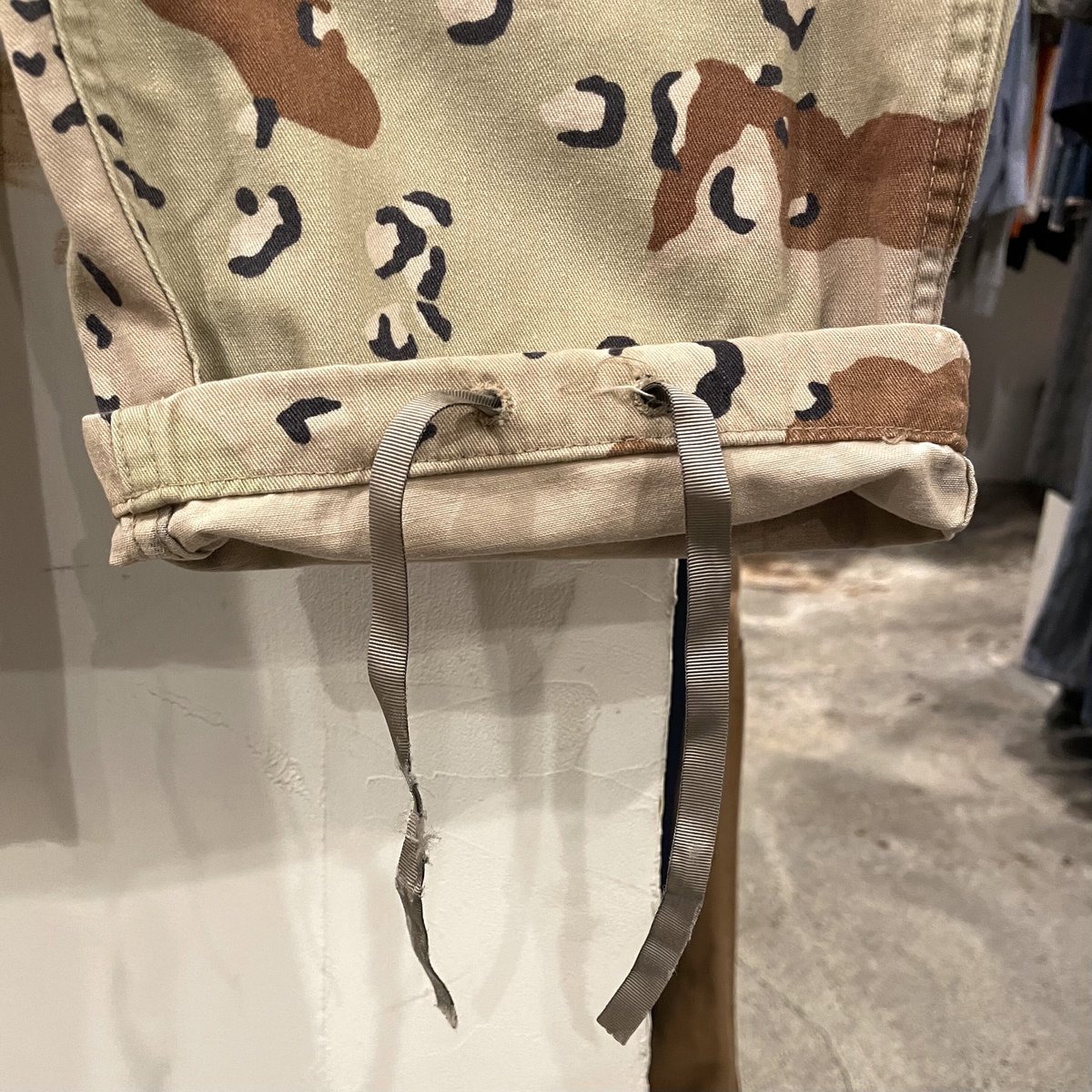 90s US ARMY 6CデザートカモBDUパンツ チョコチップ 1990年