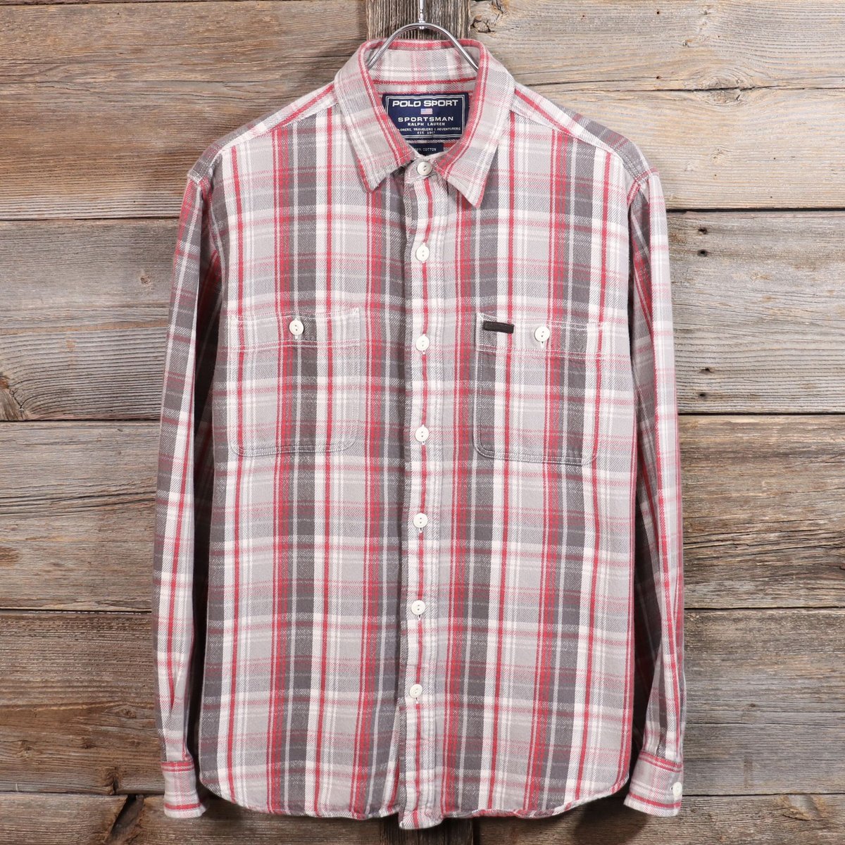 POLO SPORT Ralph Lauren ネルシャツ 90年代 ポロスポーツ POLO SPORT Ralph Lauren ネルシャツ 90年代 ポロスポーツ